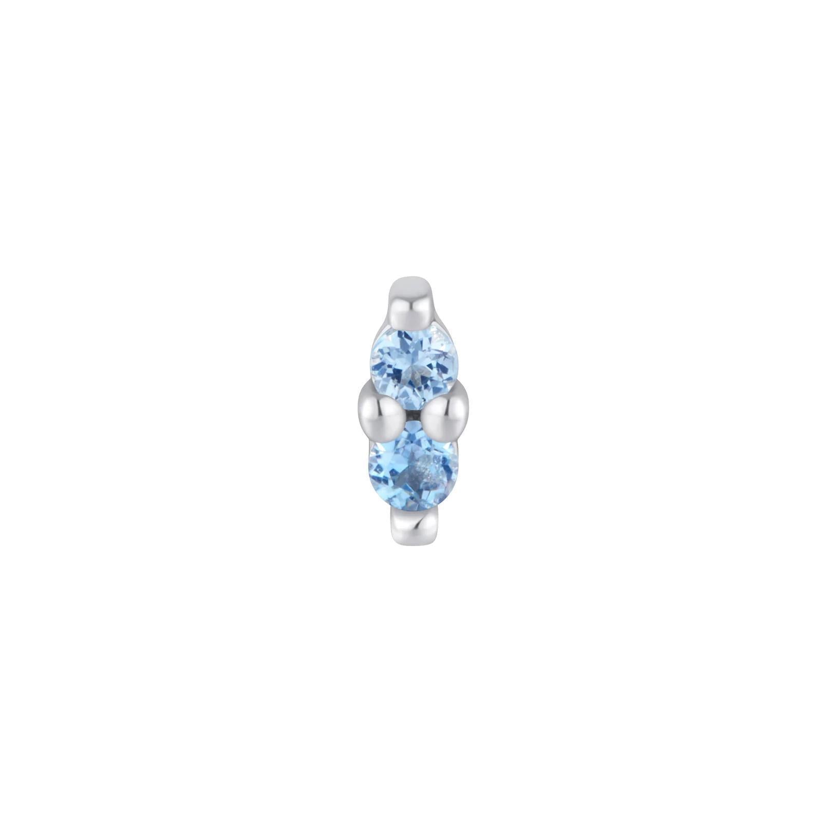 Buddha | 14k gold | Mishka 2 | London Blue Topaz