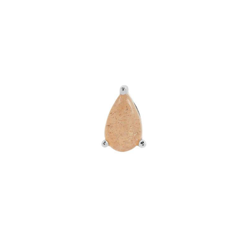 Buddha | 14k gold | Pear | Sunstone
