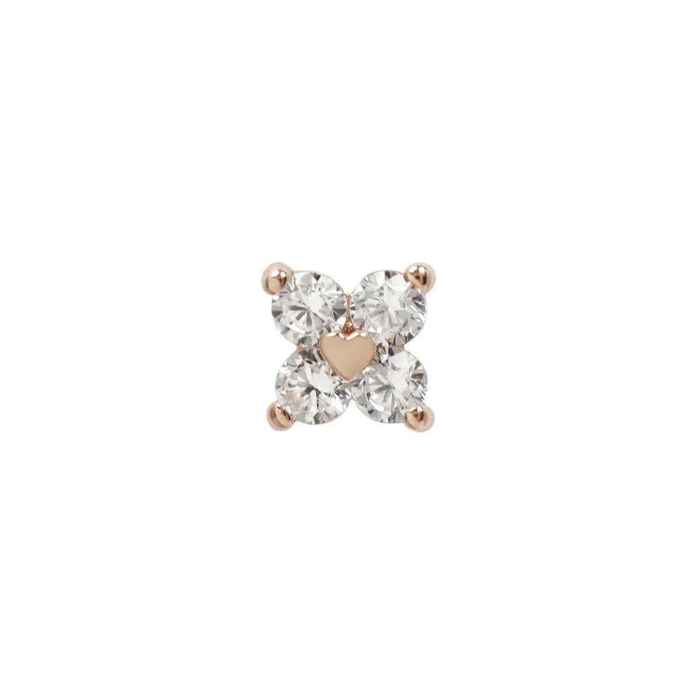 Buddha | 14k gold | Corazon | Swarovski Crystal CZ