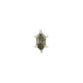 Buddha | 14k gold | Oh Hell Yes! | Moss Agate