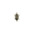 Buddha | 14k gold | Oh Hell Yes! | Moss Agate