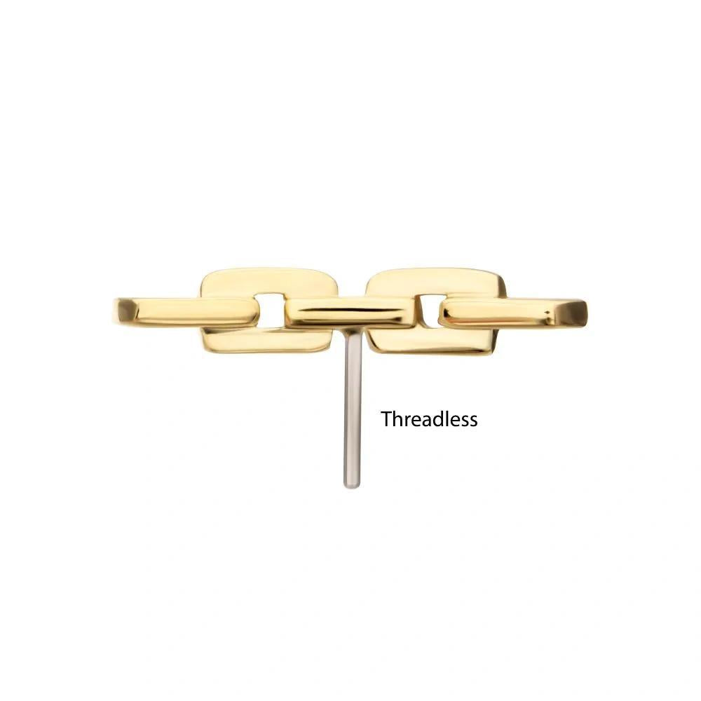 Invictus | 14k gold | Chain Link