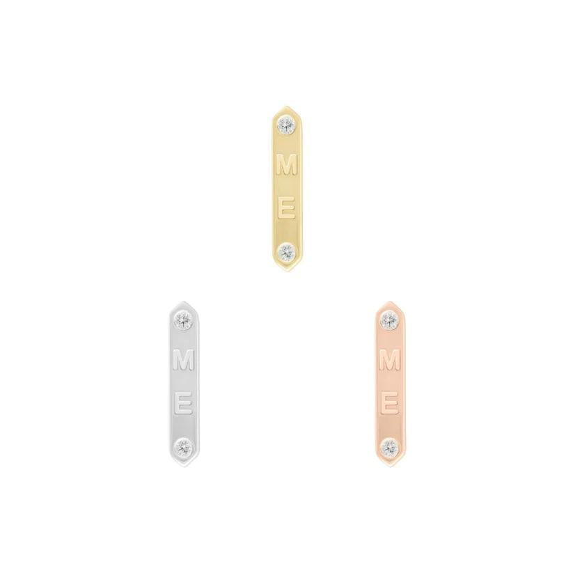 Buddha | 14k Gold | "ME" Threadless End | Diamond