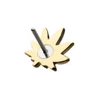 Invictus | 14k gold | Pot Leaf