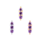 Buddha | 14k gold | Mishka 3 | Amethyst