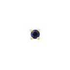 Buddha | 14k gold | Prong | Blue Sapphire