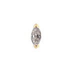 Buddha | 14k gold | Zuri | Grey Diamond