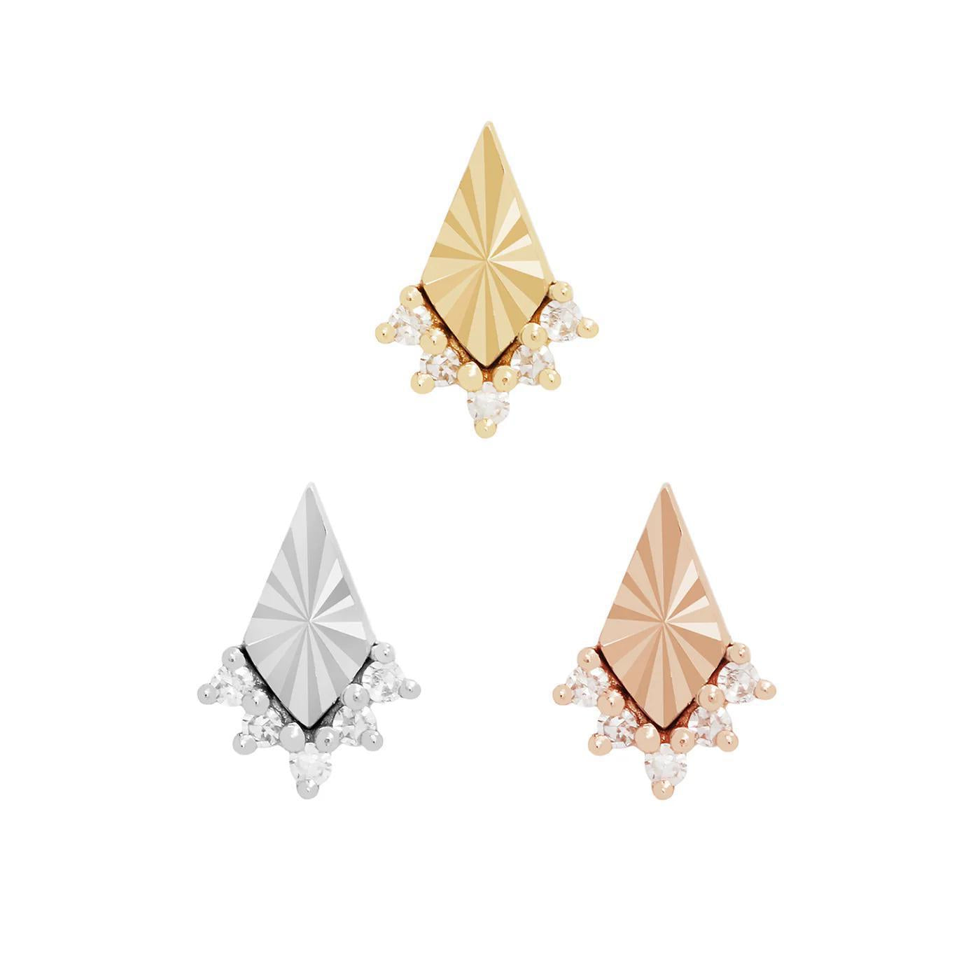 Buddha | 14k gold | Glow | White Diamond