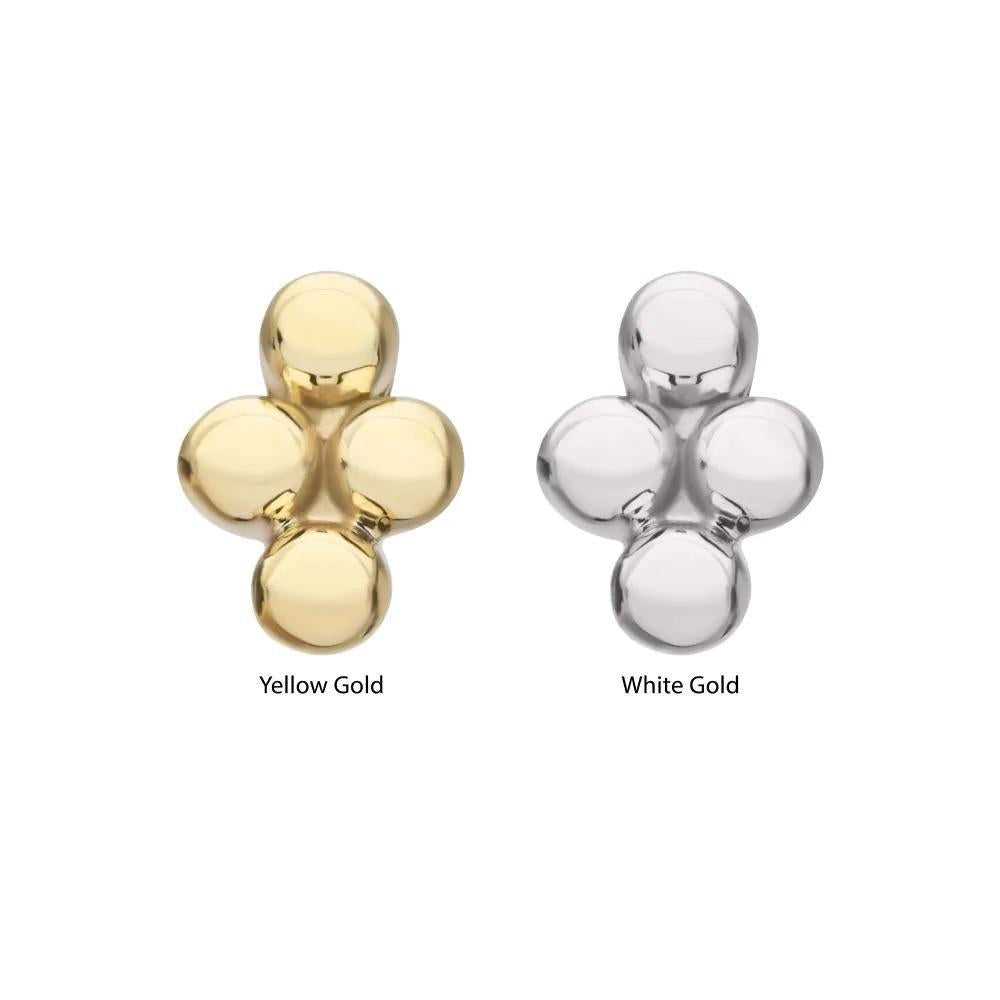 Invictus | 14k gold | 4 Bead Cluster