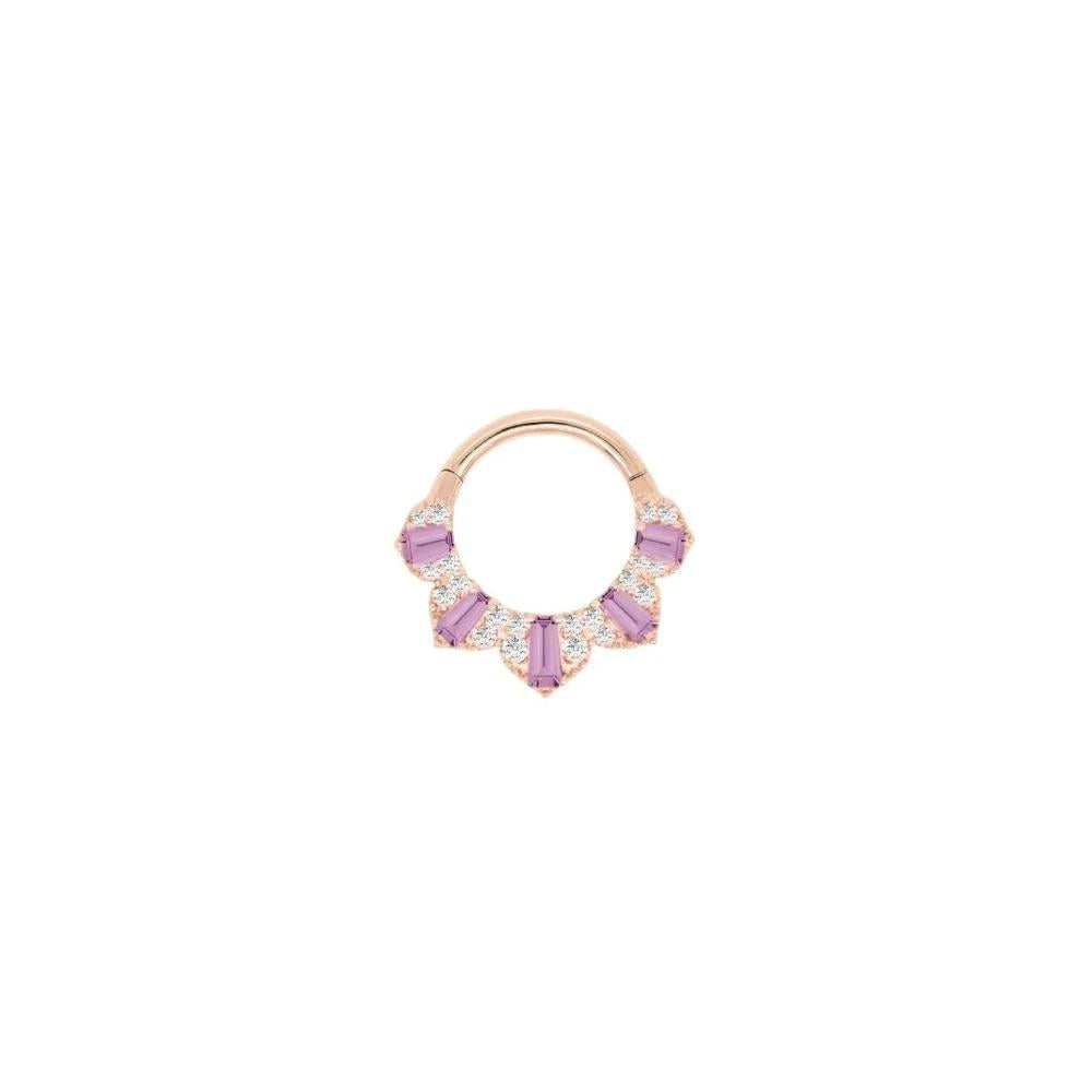 Buddha | 14k gold | Gilty Pleasure | Amethyst + White Diamond