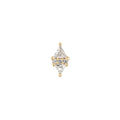 Buddha | 14k gold | Le Tigre | Swarovski Crystal CZ