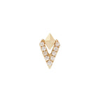 Buddha | 14k gold | Empower | Clear CZ