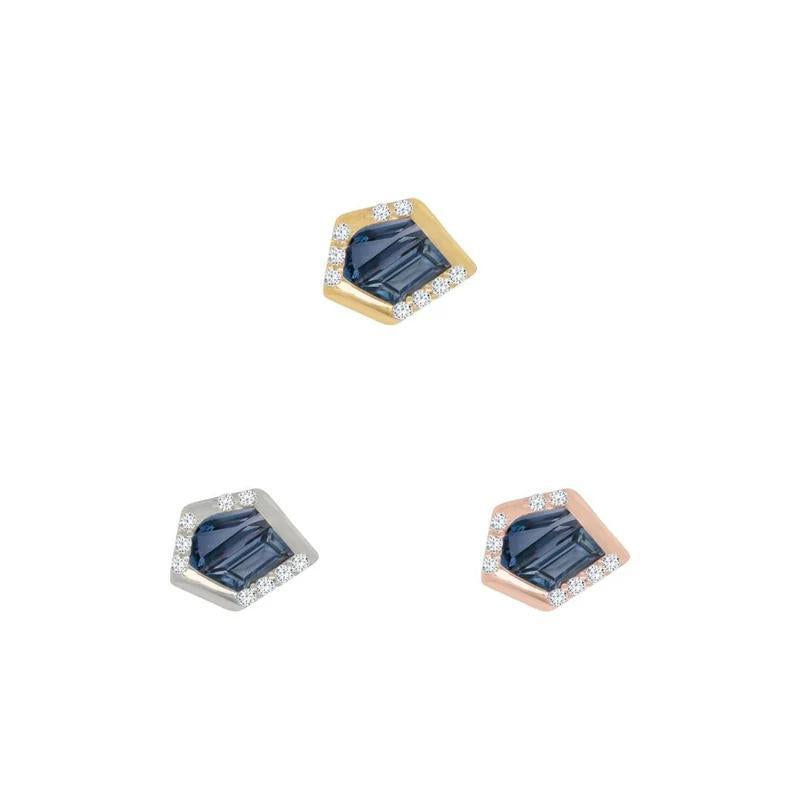 Buddha | 14k gold | Route | London Blue Topaz