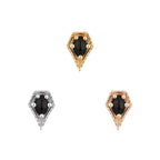 Buddha | 14k gold | Cadence | Black Spinel
