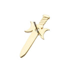 Invictus | 14k gold | Triple Moon Dagger | CZ