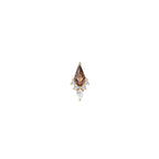 Buddha | 14k gold | Afterglow | Smoky Quartz
