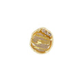 Buddha | 14k gold | Vision | Rutilated Quartz + White Topaz