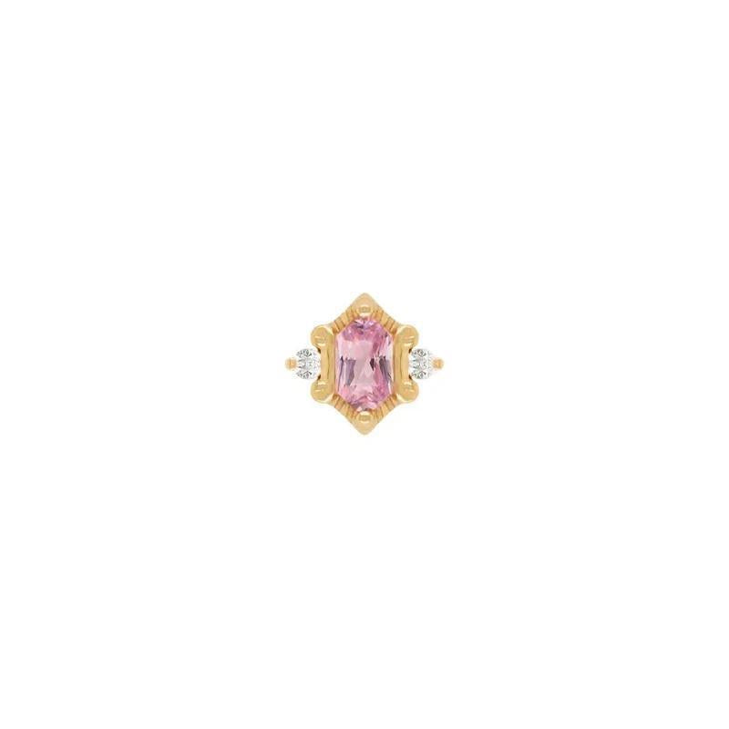 Buddha | 14k gold | Reyna | Pink Tourmaline