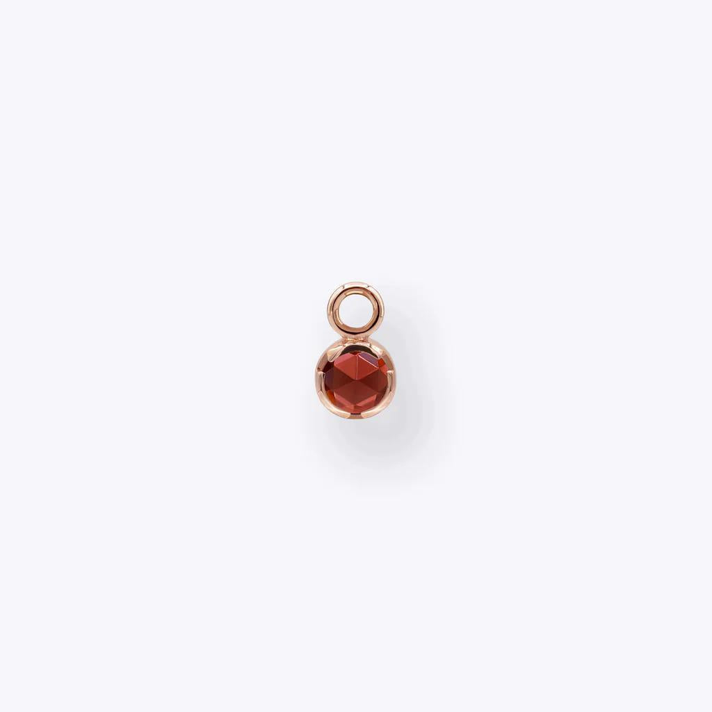 Tether | 14k gold | Luka Charm | Garnet