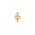Buddha | 14k gold | 4 Bead Cluster