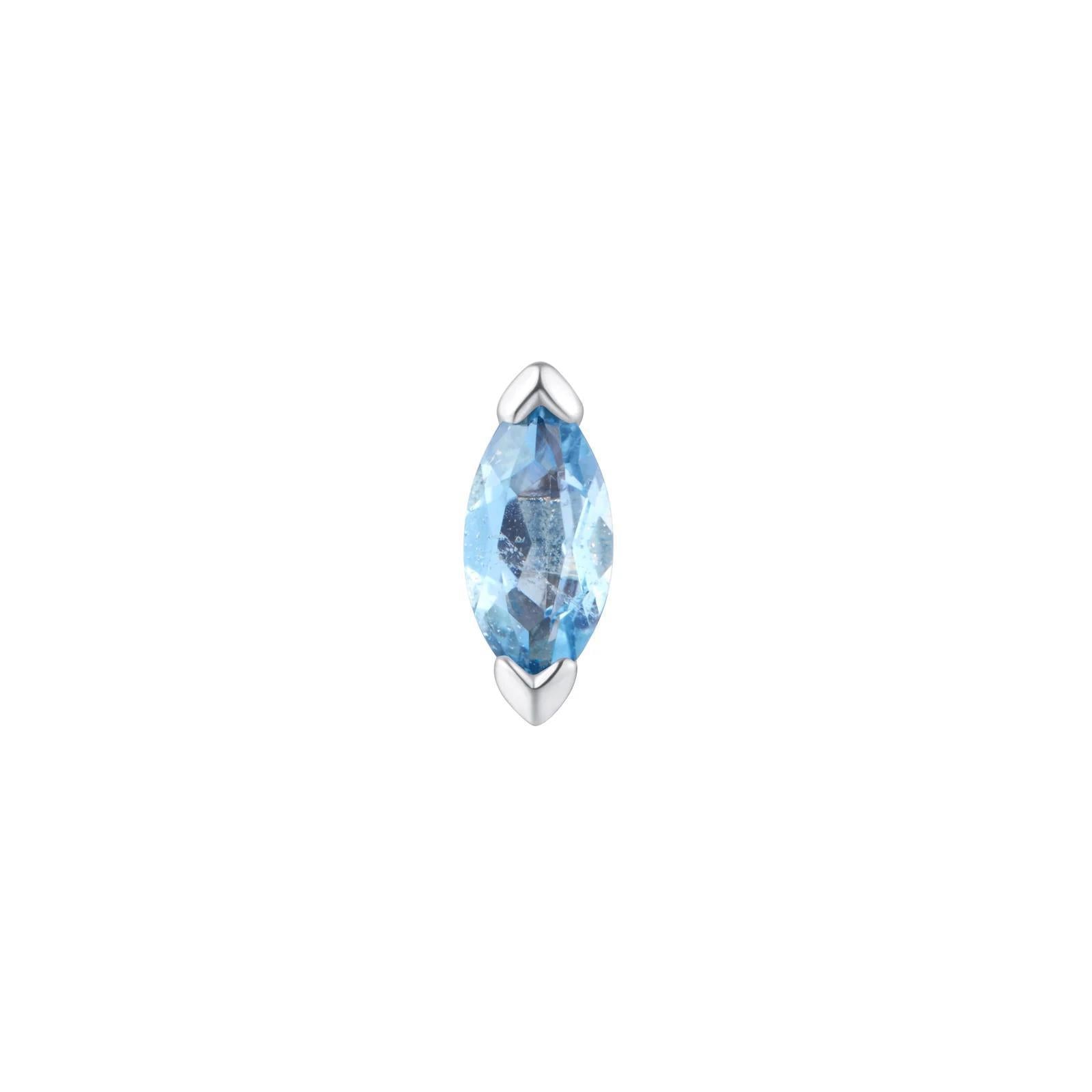Buddha | 14k gold | Zuri | London Blue Topaz