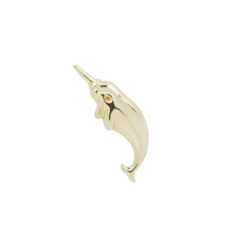 Buddha | 14k gold | Narwhal "Unicorn of The Sea"