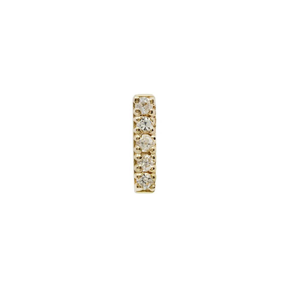 Buddha | 14k gold | Rowe | Swarovski Crystal CZ