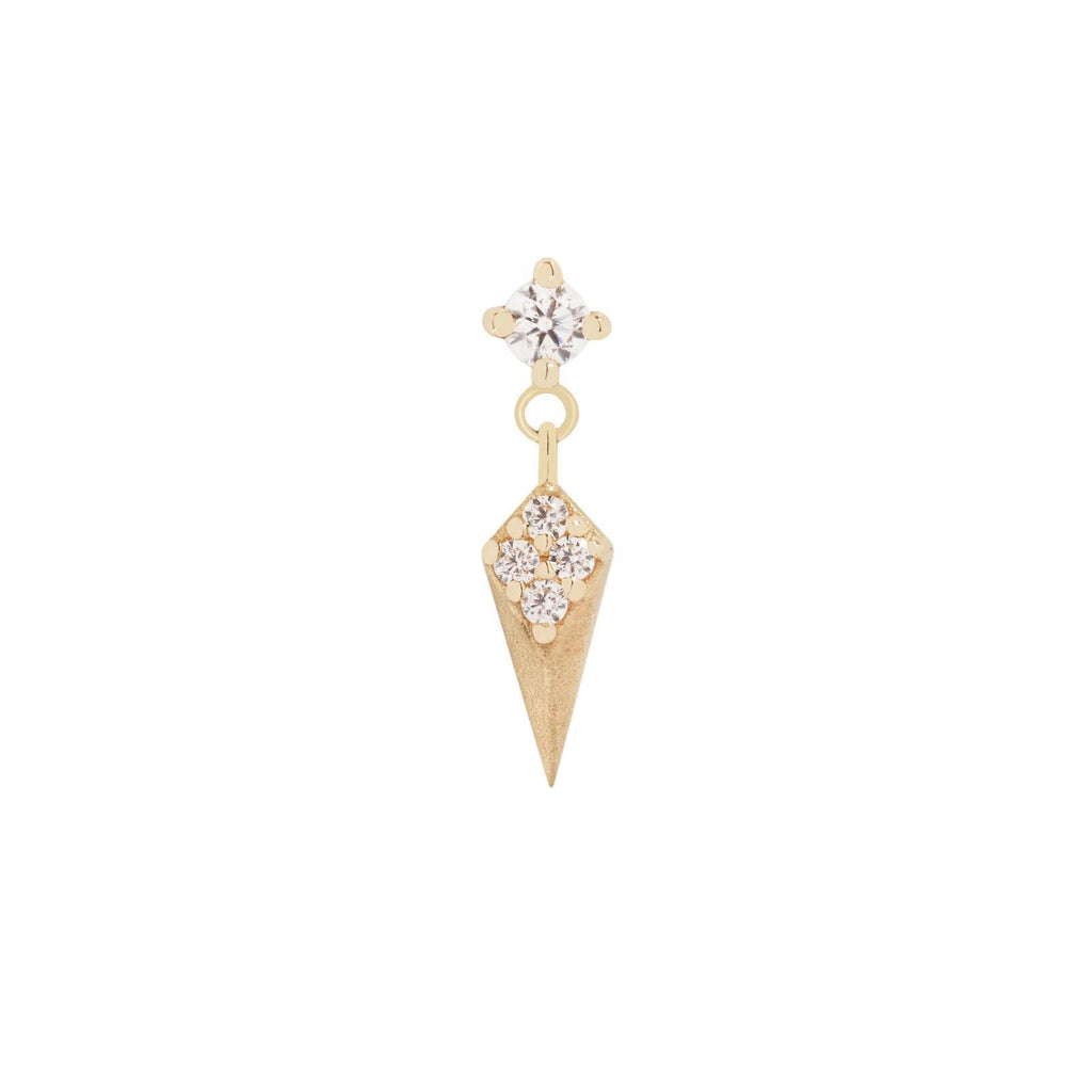 Buddha | 14k gold | Artform | Clear CZ