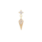 Buddha | 14k gold | Artform | Clear CZ
