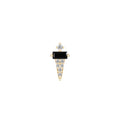 Buddha | 14k gold | Dystrikt | Black Spinel + CZ
