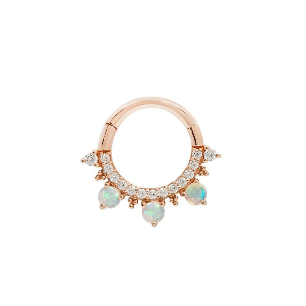 Buddha | 14k gold | Gigi | Genuine Opal + CZ