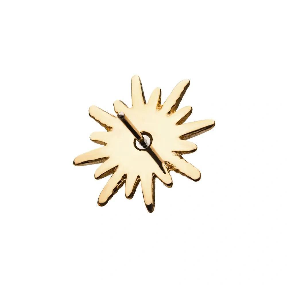 Invictus | 14k gold | Star | CZ