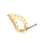 Invictus | 14k gold | Cut Out Teardrop | CZ