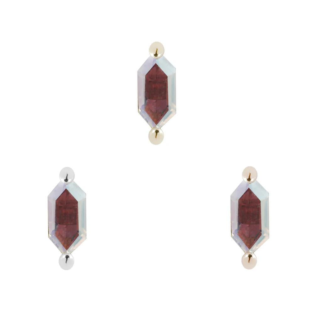 Buddha | 14k gold | Oh My My! | Mercury Mist Topaz