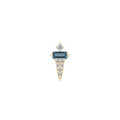 Buddha | 14k gold | Dystrikt | London Blue Topaz