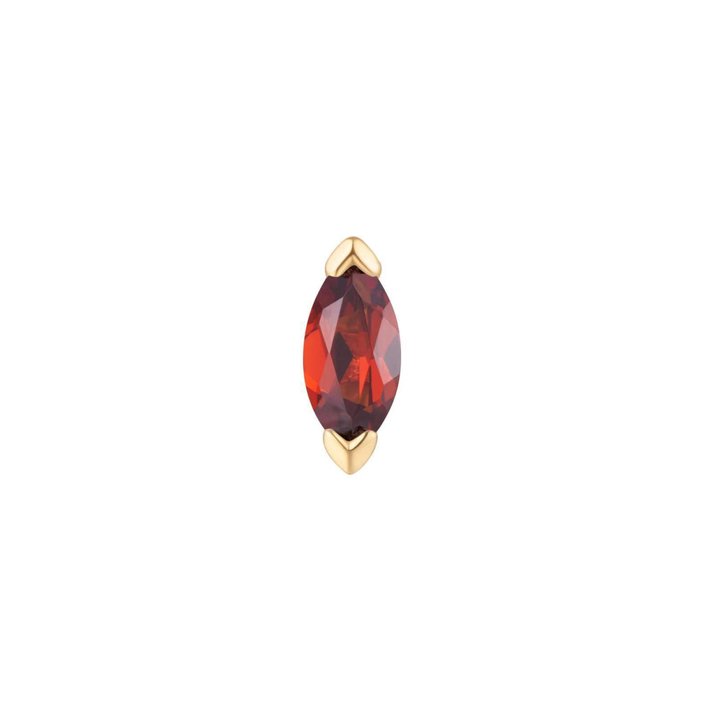Buddha | 14K gold | Zuri | Garnet