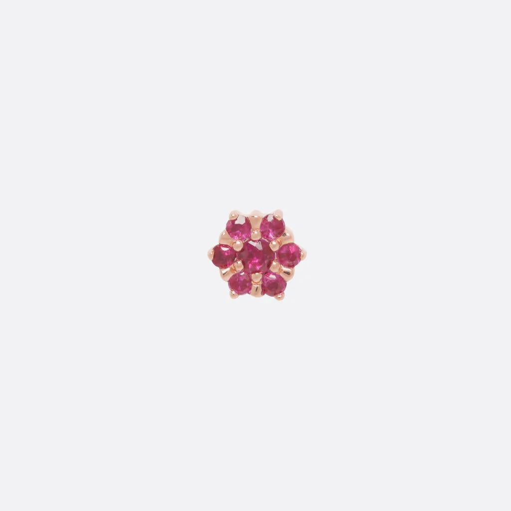 Tether | 14k gold | Peony | Ruby