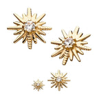 Invictus | 14k gold | Star | CZ