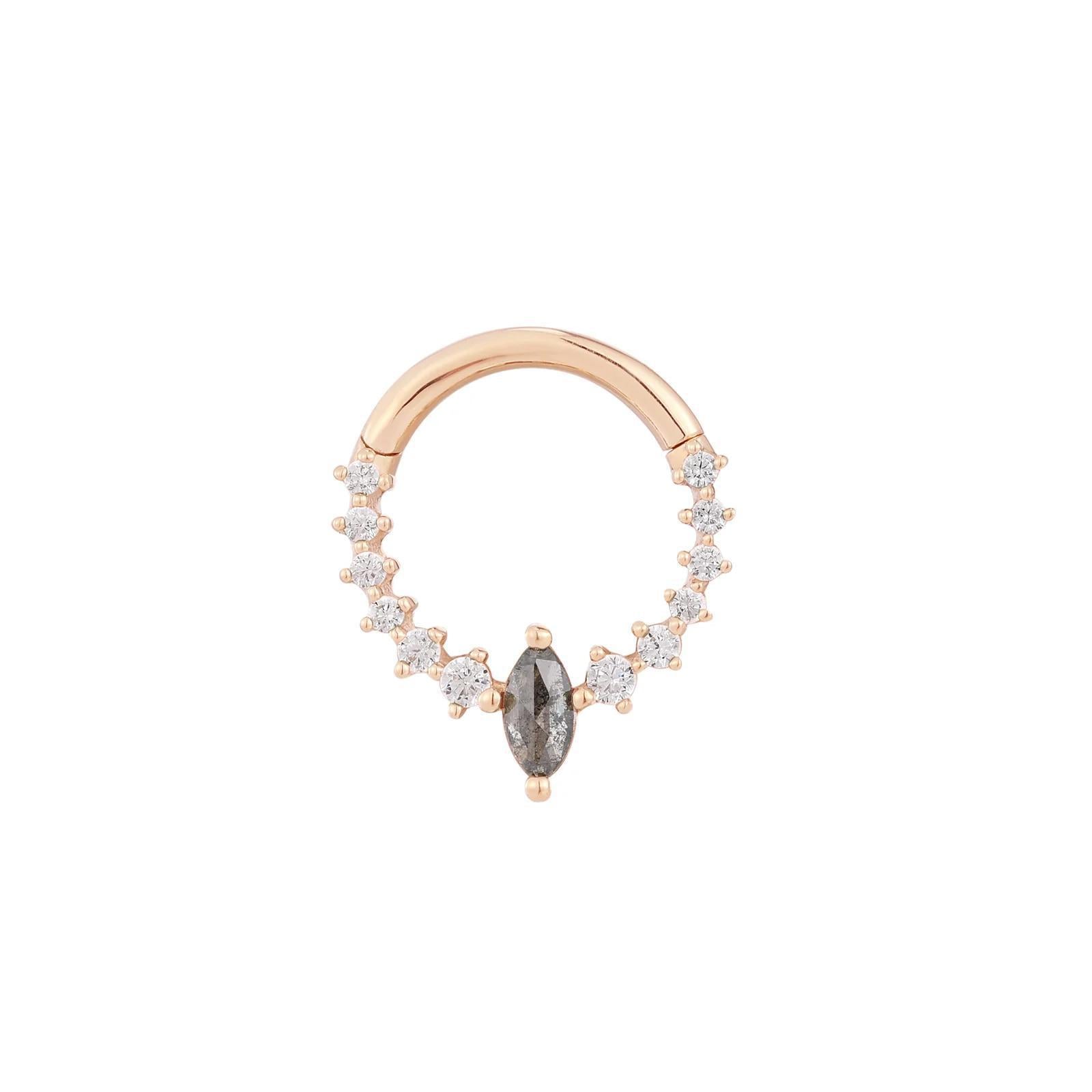 Buddha | 14k gold | Phantom | Grey Diamond
