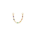 Buddha | 14k gold | Fireworks Chain | Multi-Gem