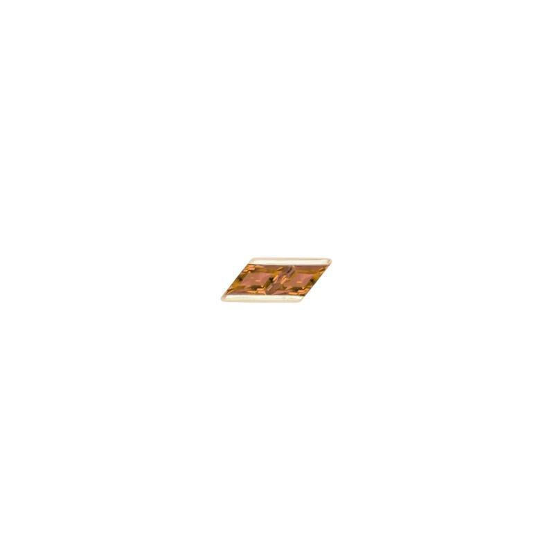 Buddha | 14k gold | Joia | Orange Garnet