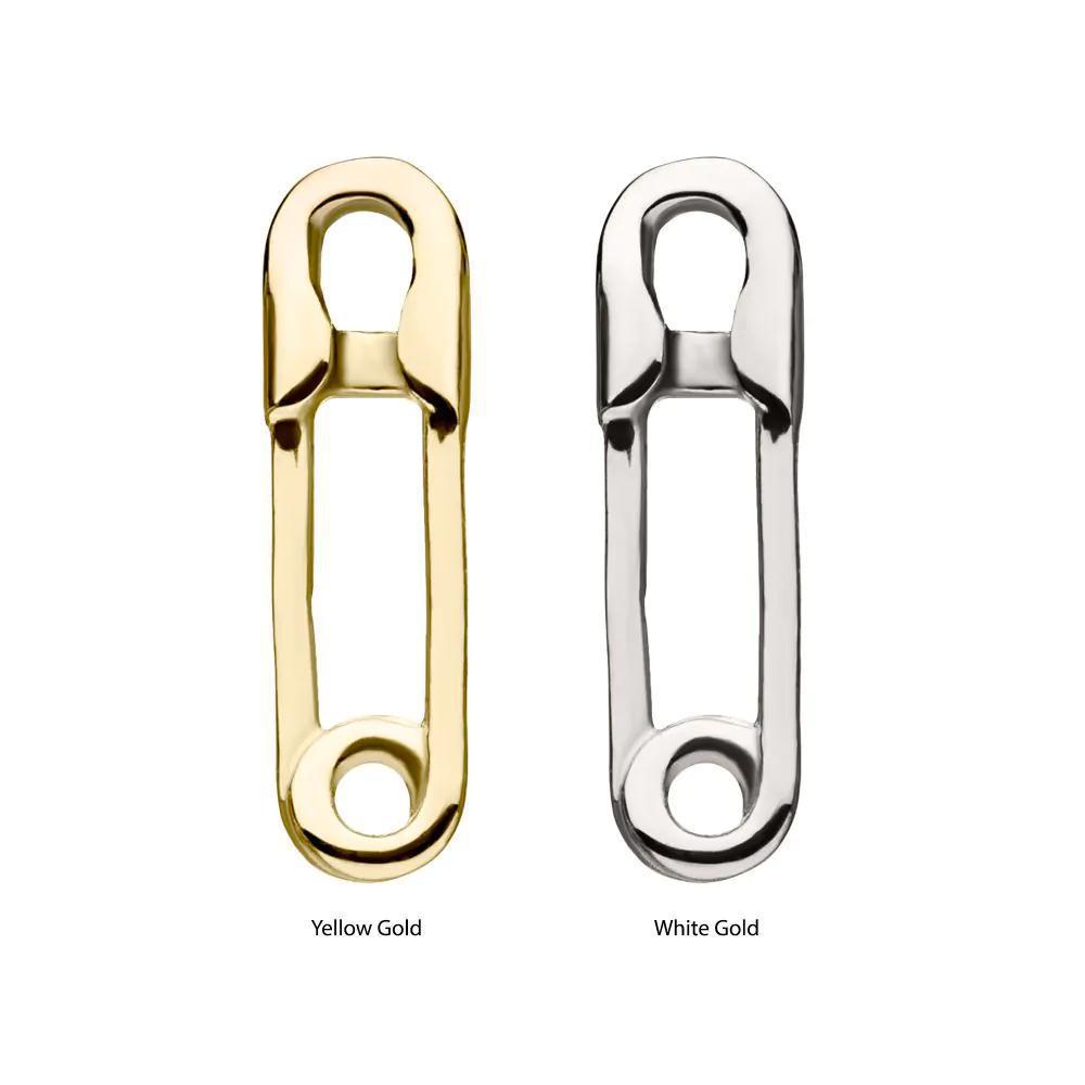 Invictus | 14k gold | Safety Pin