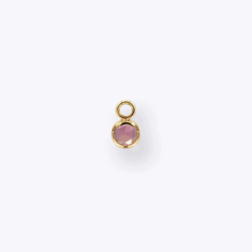Tether | 14k gold | Luka Charm | Pink Tourmaline