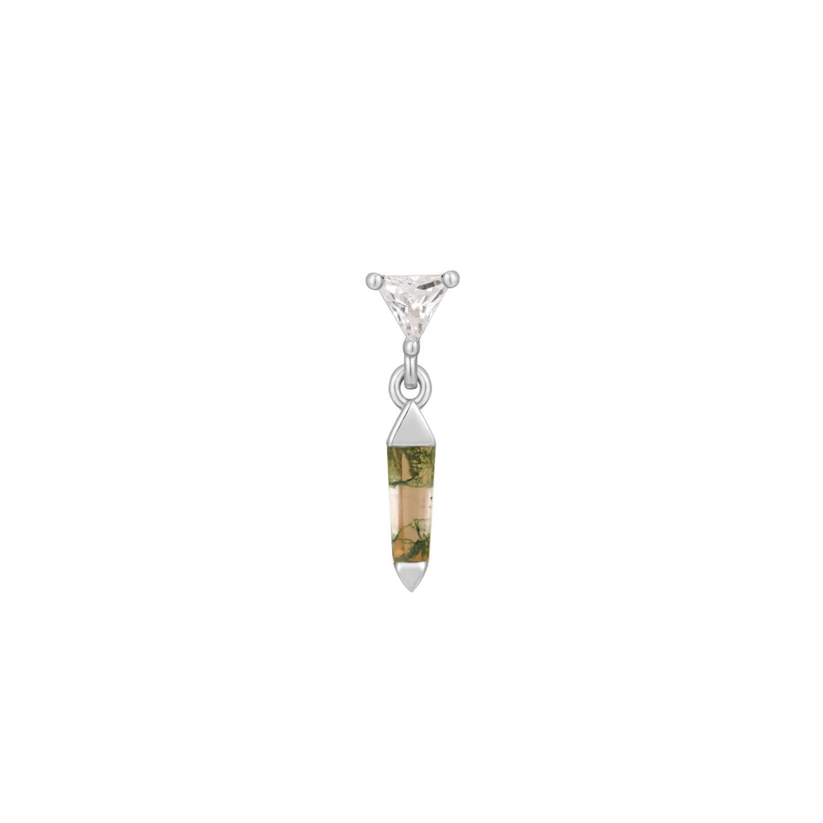 Buddha | 14k gold | Savvy | Moss Agate