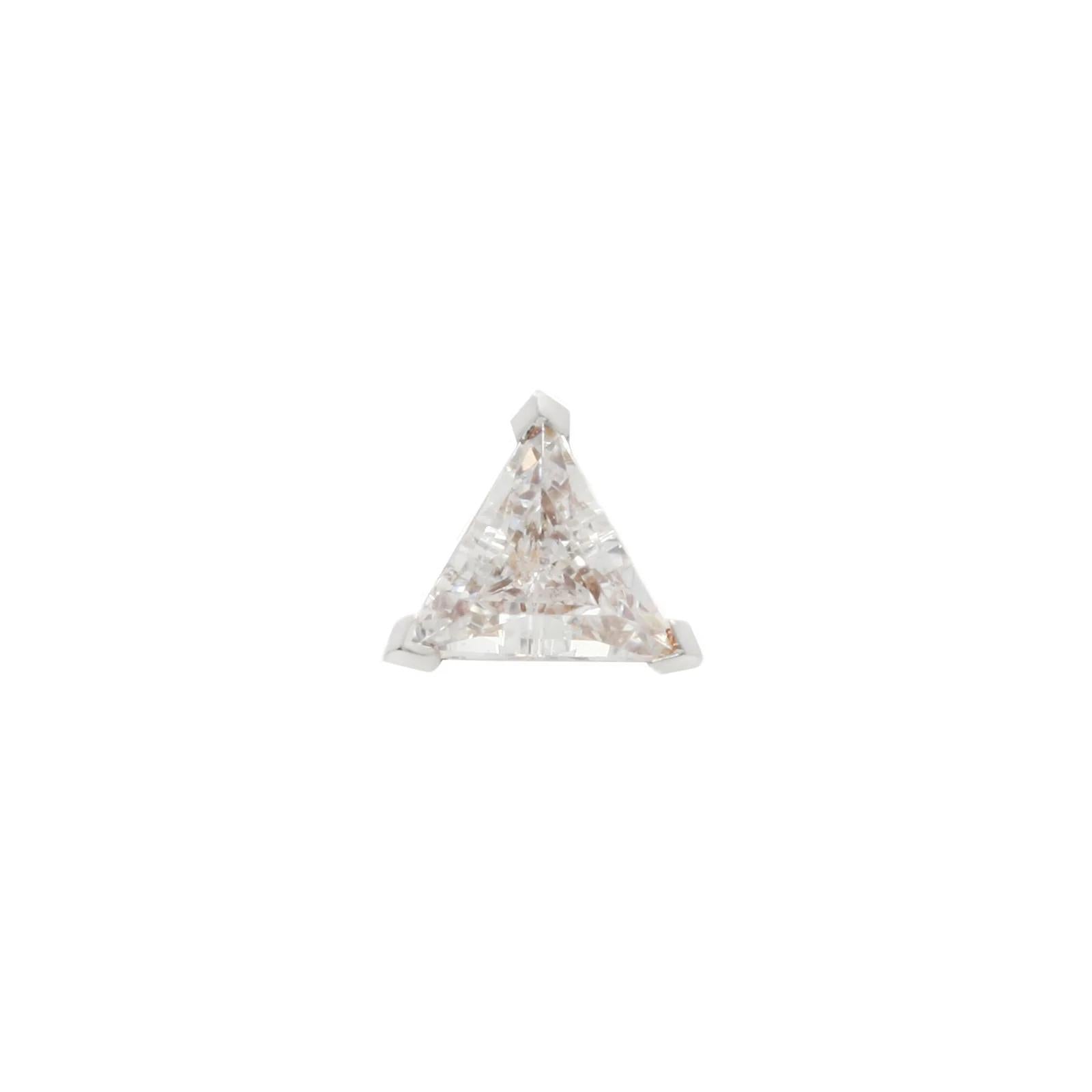 Buddha | 14k gold | Trillion | Swarovski Crystal CZ