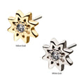 Invictus | 14k gold | Sun | CZ