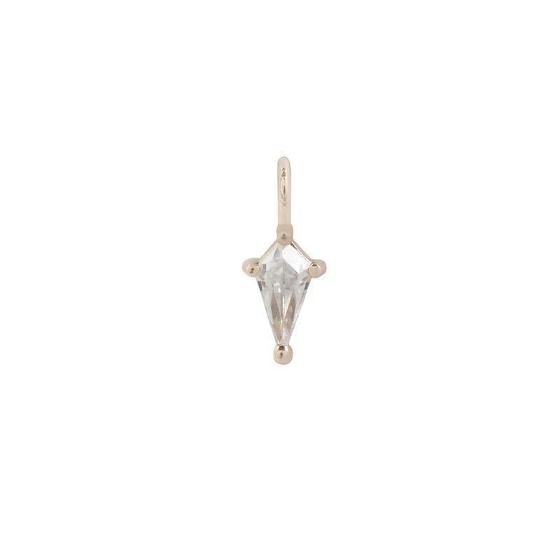 Buddha | 14k gold | Mini Soho Pendant | CZ