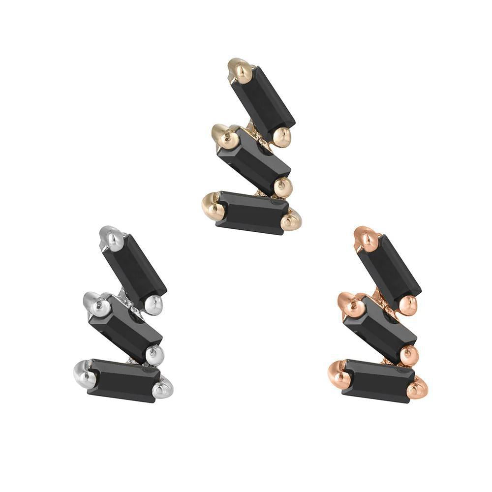 Buddha | 14k gold | Staxx | Black Spinel