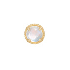 Buddha | 14k gold | Manifest | Rainbow Moonstone