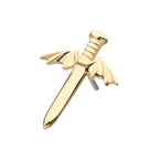Invictus | 14k gold | Bat Wing Dagger